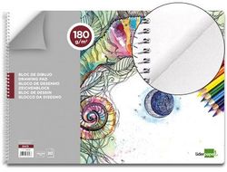 Bloc Dibujo Liderpapel Artistico Espiral 460X325Mm 20 Hojas 180 G/M2 Sin Recuadroperforado