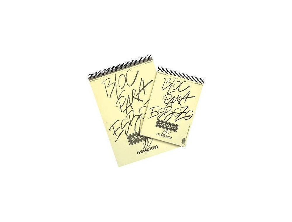 Bloc esbozo Gvarro espiral esbozo A3