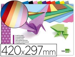 Bloc Trabajos Manuales Liderpapel Cartulina 297X420Mm 10 Hojas Colores Surtidos