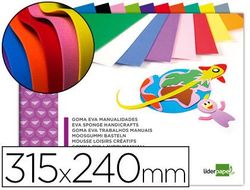 Bloc Trabajos Manuales Liderpapel Goma Eva 240X315Mm 10 Hojas Colores Surtidos