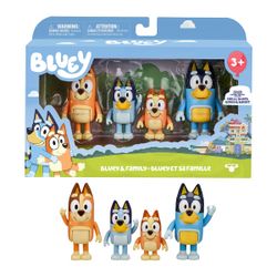 BLUEY - PACK 4 FIGURAS - ASST. 4 - S4