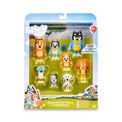 BLUEY PACK 8 FIGURAS