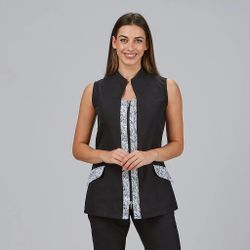 Blusa Mujer Luisa (Manga Sisa y Escote Trapecio)