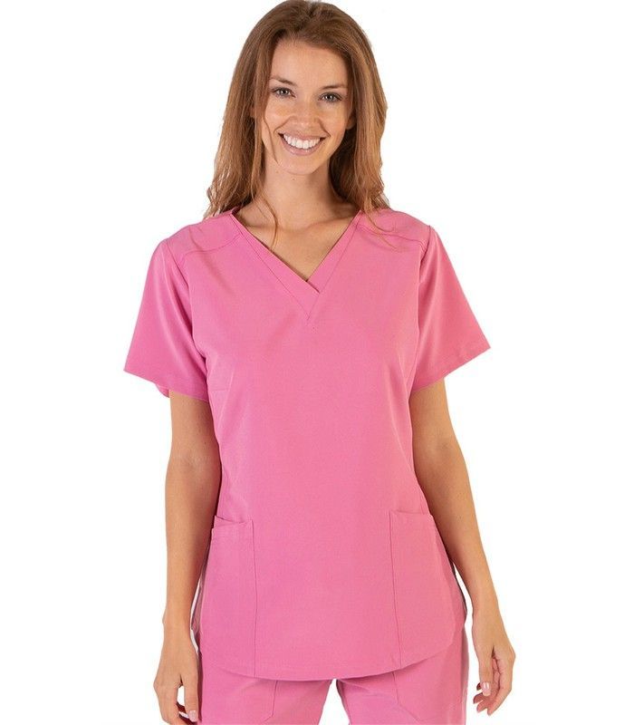 Blusa mujer Rosalia rosa, talla M