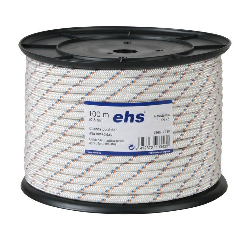 Bobina. Cuerda Poliester A. Tenacidad 12Mm. 75M