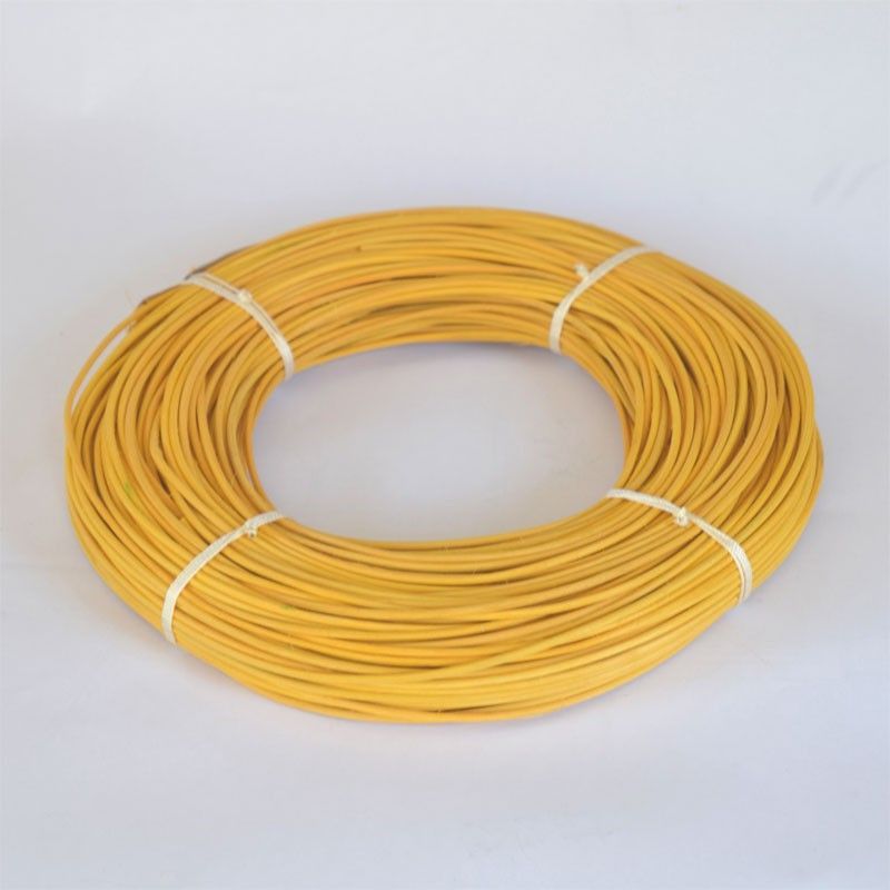 Bobina médula ratán Amarillo 250grs