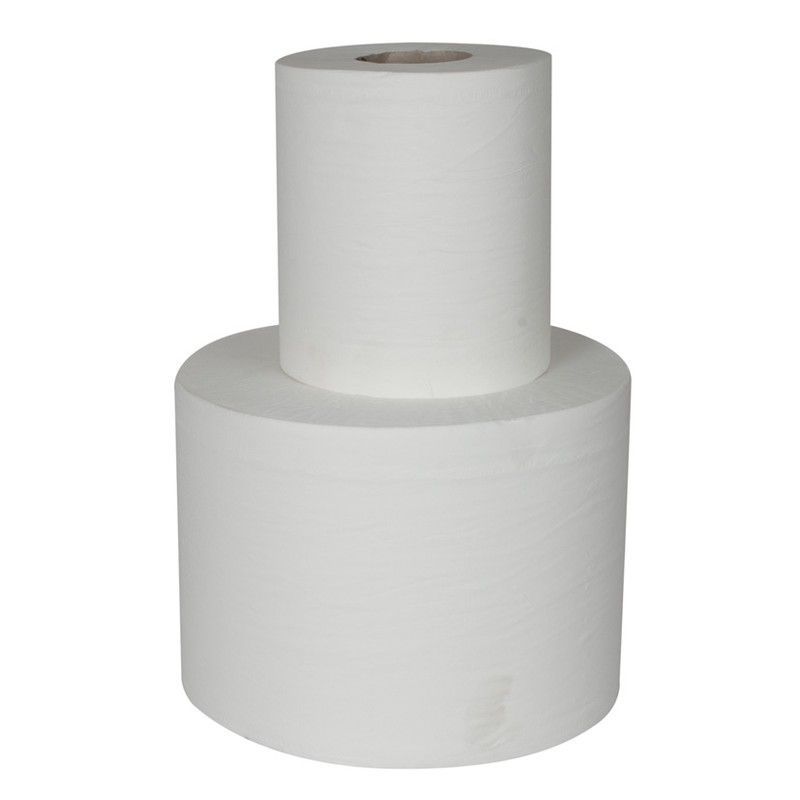 Bobina papel tisú. Bobina Secamanos Pasta 450 Serv. 6 Roll