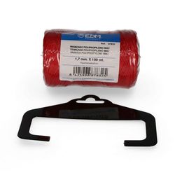 Bobina trenzada polipropileno 8842 100mts rojo