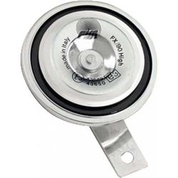 Bocina electrica de plato 12V de 2 bornes