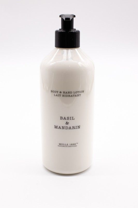Body & Hand lotion de 500ml Basil & Mandarin. Boutique CERERIA MOLLA 1899