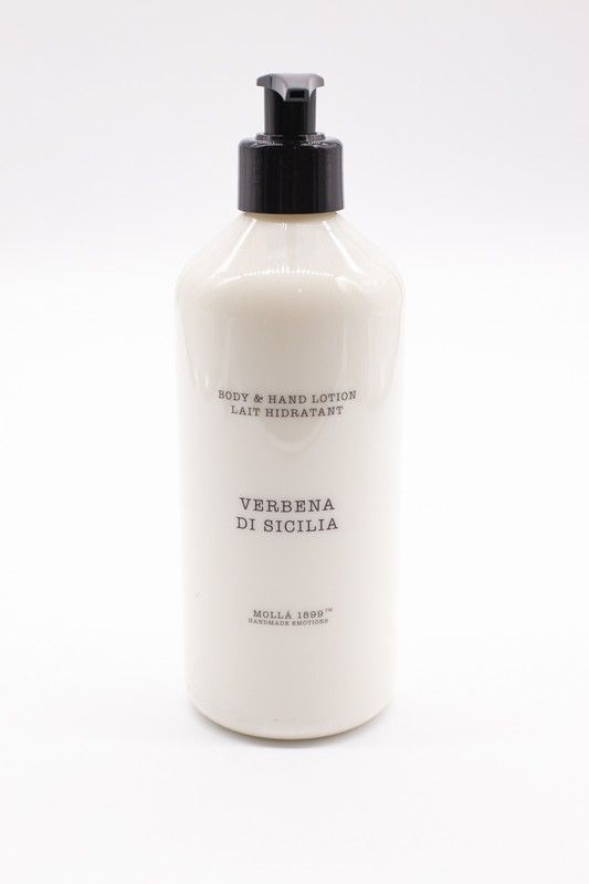 Body & Hand lotion de 500ml Verbena di Sicilia. Boutique CERERIA MOLLA 1899