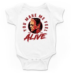 Body para bebé Alive en blanco