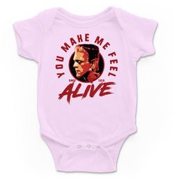 Body para bebé Alive en rosa