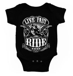 Body para bebé Live Fast