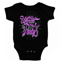 Body para bebé World is a Party
