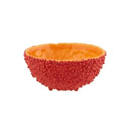 Bol de loza en rojo y naranja, Ø 16,7 x 8 cm | Amazónia