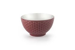Bol Estilo Japonés Hexagon Red 0,55 Lt Ibili