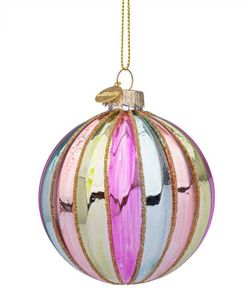 Bola de Navidad Cristal Arbol Multicolor Diam 80 cms Hecho Mano Bizzotto