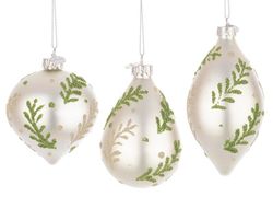 Bola Navidad Cristal Argento decoración de navidad para casa