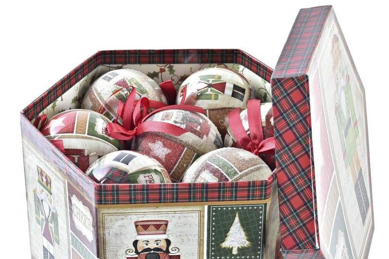 Bola Navidad Decoración Arbol Cascanueces