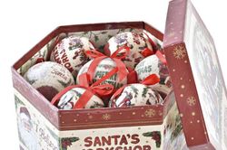 Bola Navidad Decoración Arbol Papa Noel