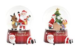 Bola Nieve Musical Decoracion Navidad Resina Ideal Regalo