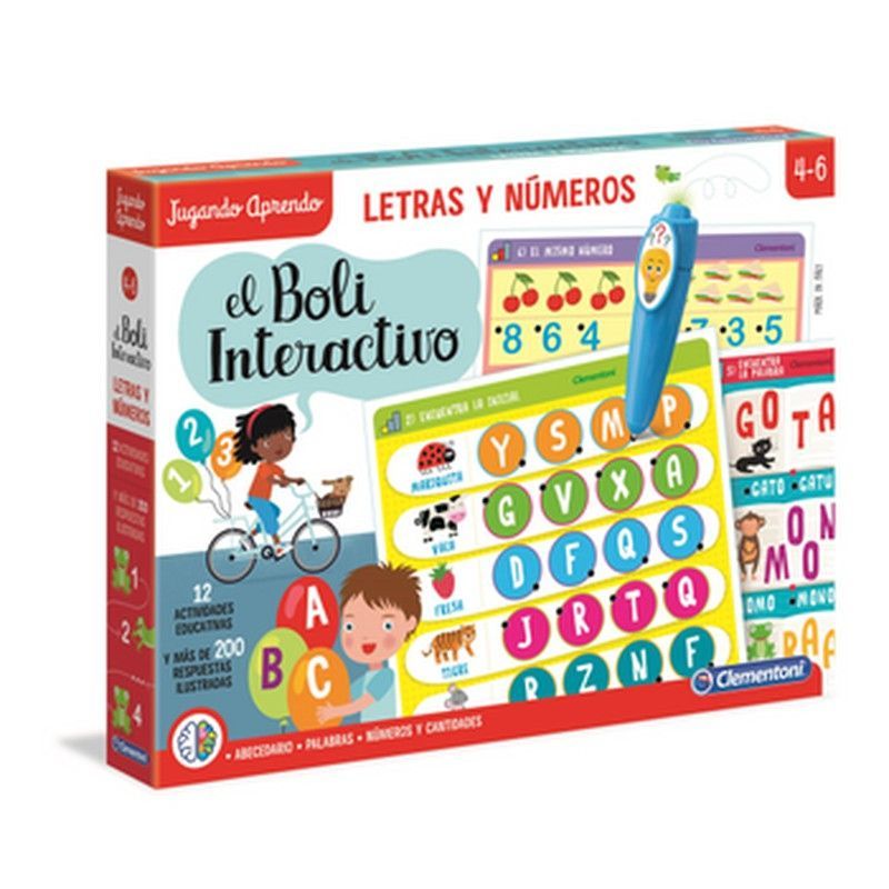 BOLI INTERACTIVO LETRAS Y NUMEROS