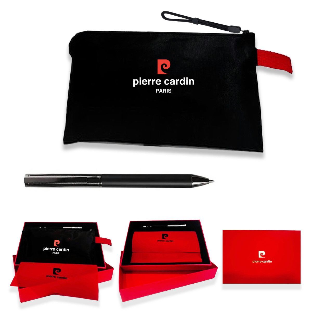 Bolígrafo Acero Pierre Cardin PCB03/1P Negro Carbono