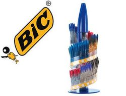 Boligrafo bic cristal family expositor de 770 unidades surtidas