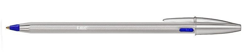 Bolígrafo BIC CRISTAL Re'New Azul + 2 recambios