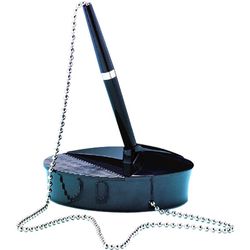 Bolígrafo con peana Negro