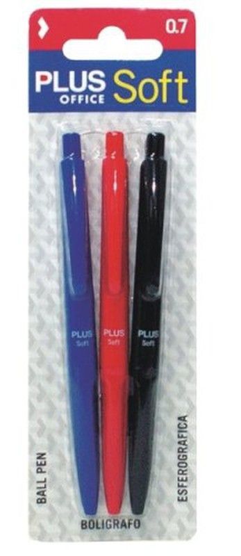 Boligrafo Gel 3-Un- 1Az.1Rj.1Ng B00038