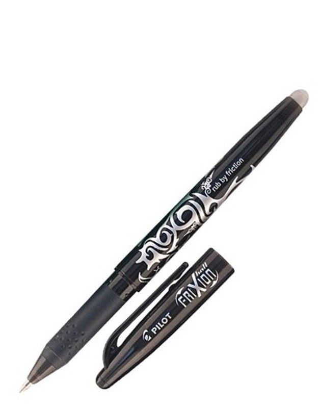 Bolígrafo PILOT Frixion borrable Negro