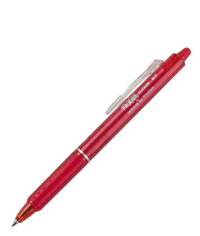 Bolígrafo PILOT Frixion Clicker borrable Rojo