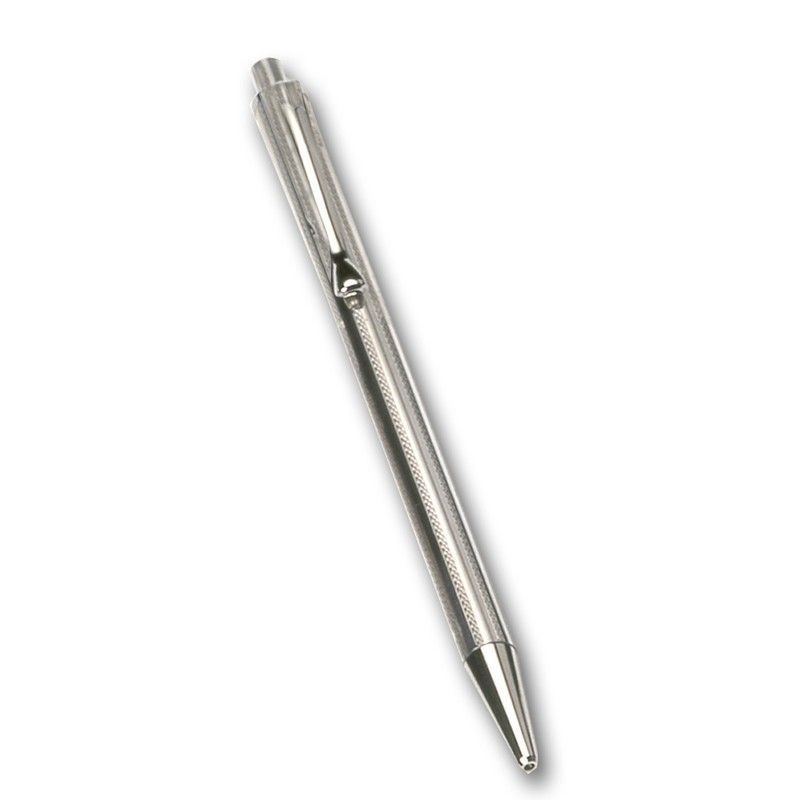 Bolígrafo Plata P106NK Plateado Calado En Brillo