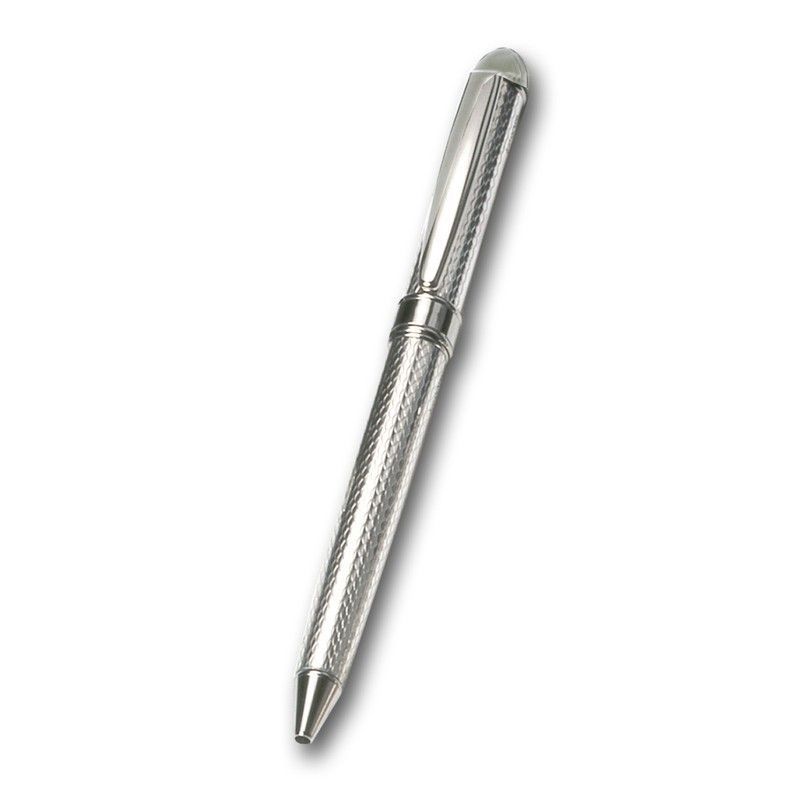 Bolígrafo Plata P130NK Calado En Brillo