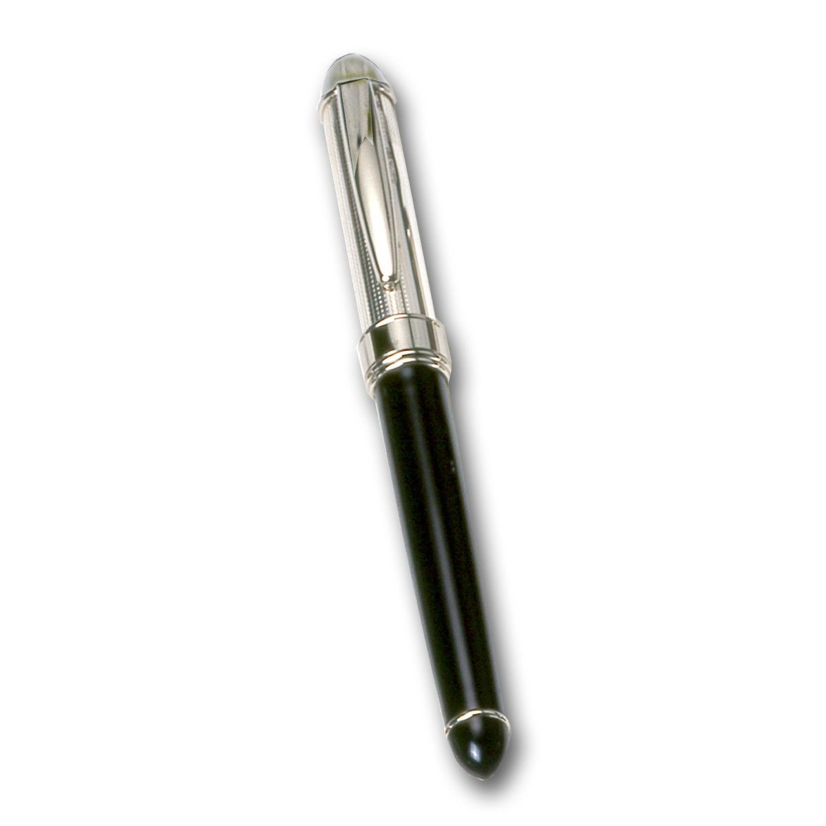 Bolígrafo Plata S135NK Negro Bicolor Plateado