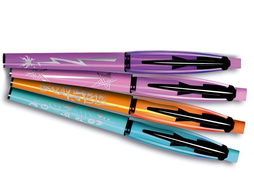 Boligrafo Replay Max Fantasia Colores Surtidos Con Goma De Borrar