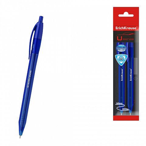 Bolígrafo Retráctil U-208 2 Azules