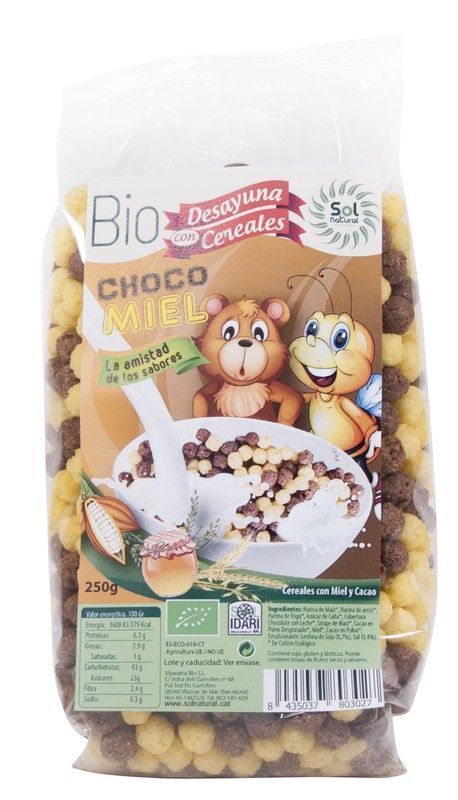 Bolitas Choco-Miel Bio 250 G