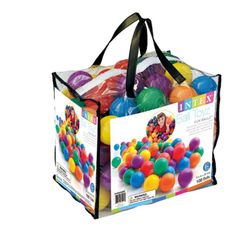 Bolsa 100 pelotas 8cm +2