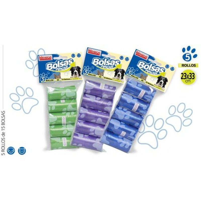Bolsa 5 Rollos Pipi-Can 75 Bolsas 9613