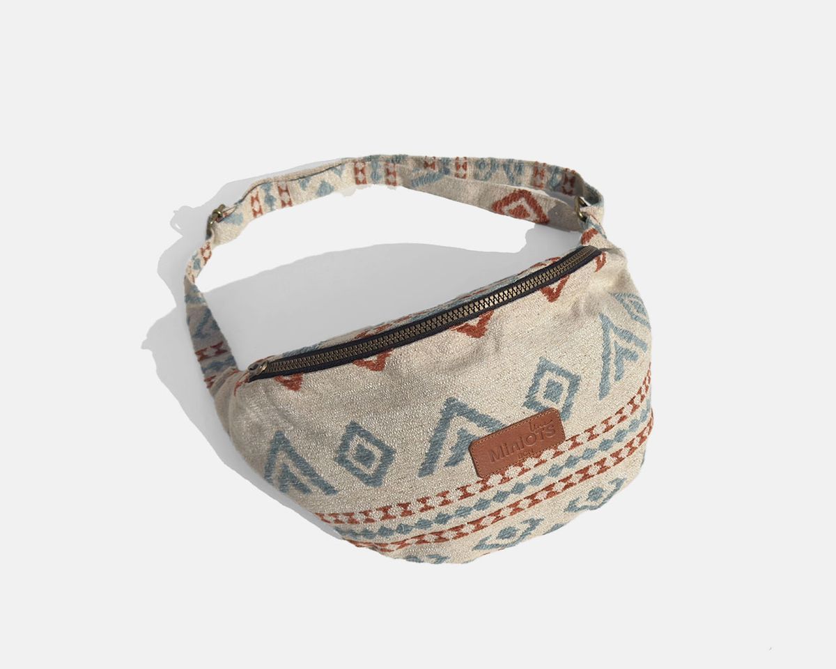 Bolsa bandolera pequeña MINIOTS étnico caldera