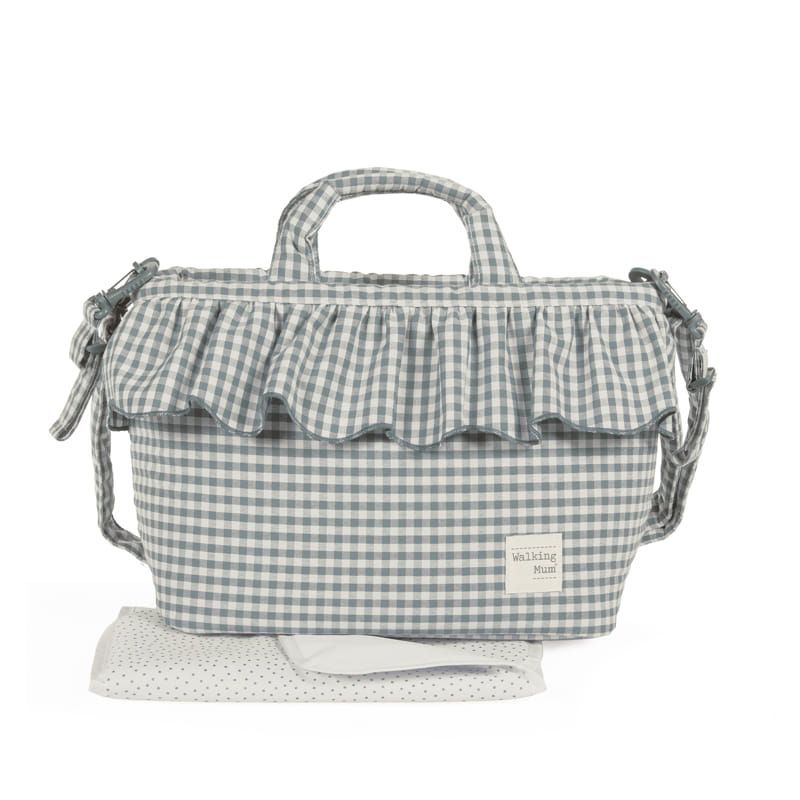 BOLSA CANASTILLA PRALINÉ VICHY MATCHA