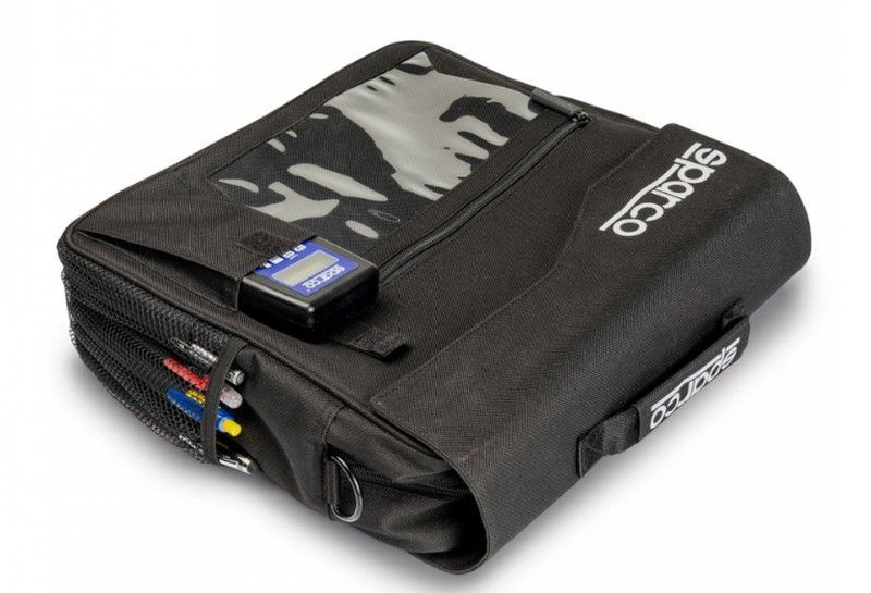 BOLSA CO-DRIVER SPARCO múltiples bolsillos