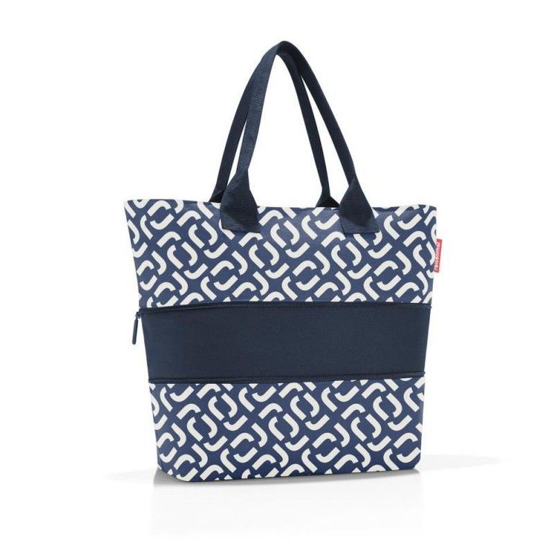 Bolsa compra extensible e1 signature navy Reisenthel