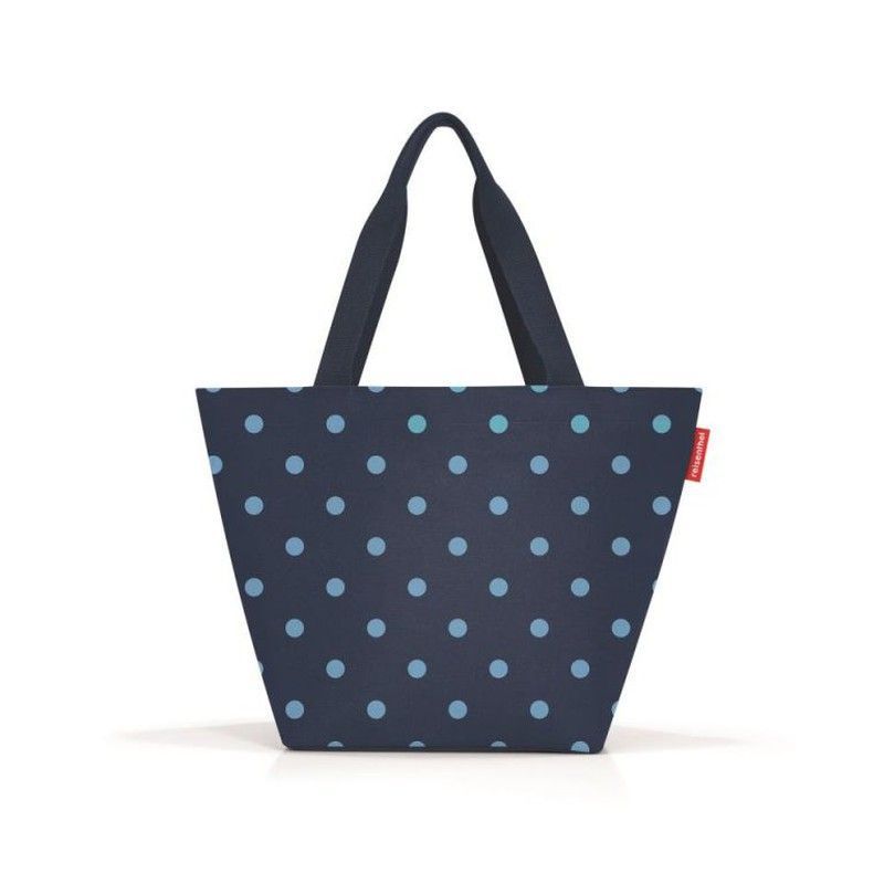 Bolsa compra M mixed dots-blue Reisenthel