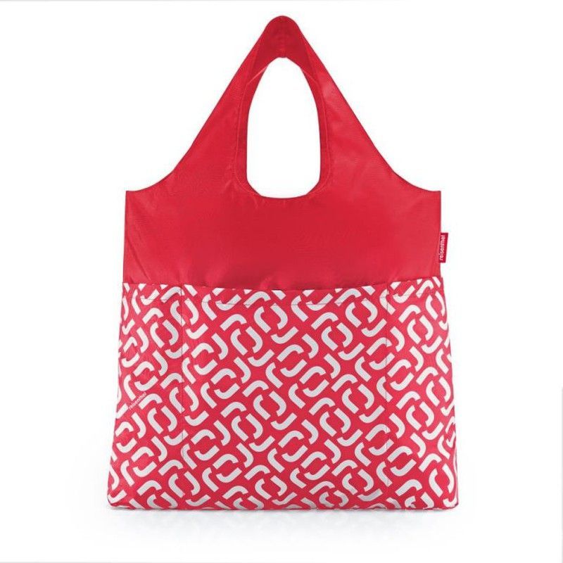 Bolsa compra mini maxi shopper plus signature red Reisenthel