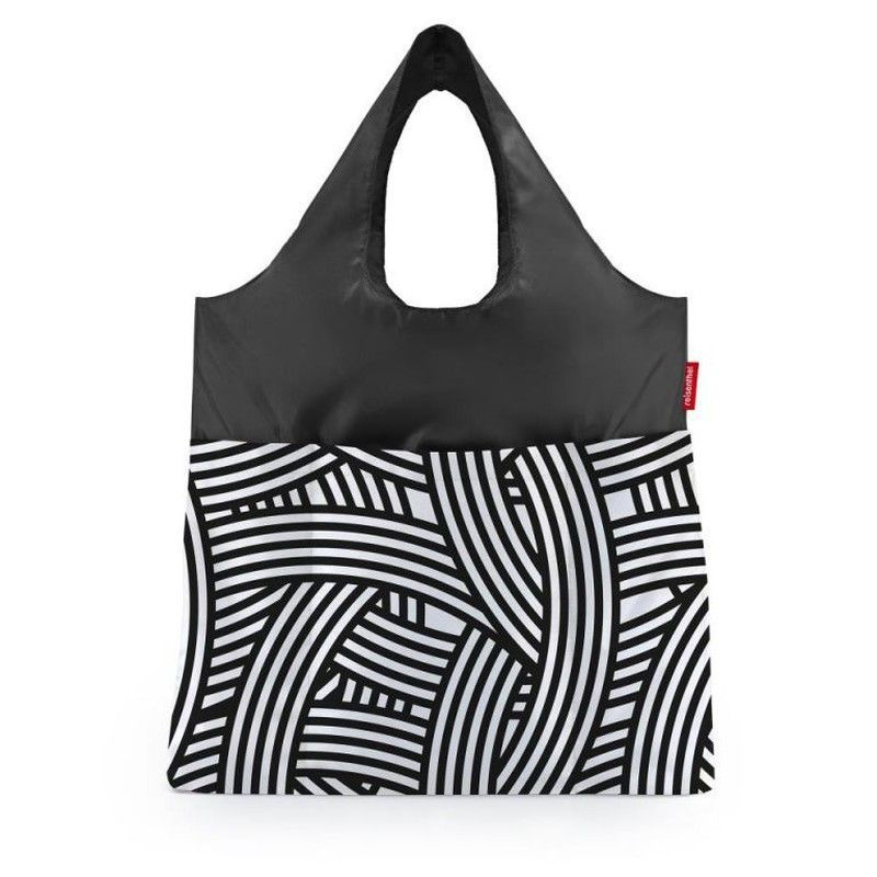 Bolsa compra mini maxi shopper plus zebra Reisenthel