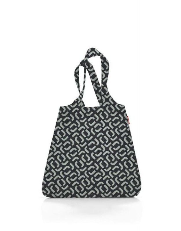 Bolsa compra mini maxi signature black Reisenthel